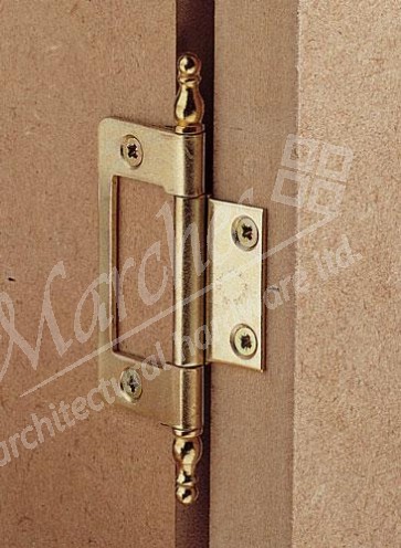 Flush Hinge Florent Bronzed 60