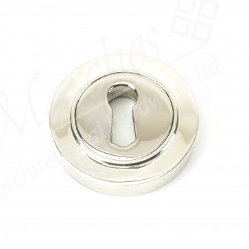 Round Escutcheon (Plain) - Polished Nickel