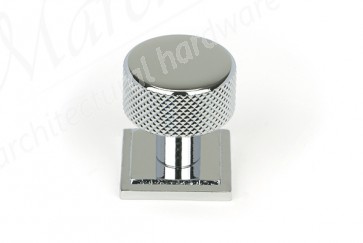 25mm Brompton Cabinet Knob (Square) - Polished Chrome