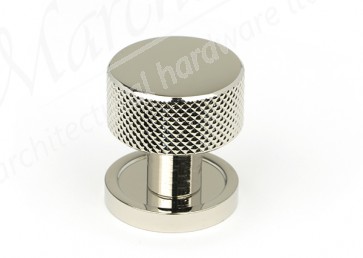 25mm Brompton Cabinet Knob (Plain) - Polished Nickel