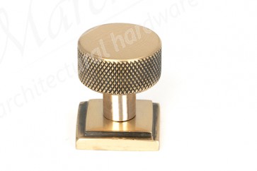 25mm Brompton Cabinet Knob (Square) - Polished Bronze