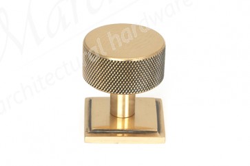 32mm Brompton Cabinet Knob (Square) - Polished Bronze