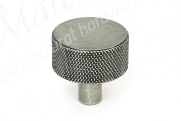 32mm Brompton Cabinet Knob (No rose) - Pewter