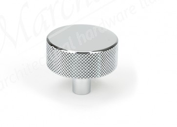 38mm Brompton Cabinet Knob (No rose) - Polished Chrome