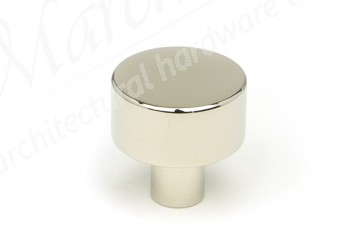 25mm Kelso Cabinet Knob (No Rose) - Polished Nickel