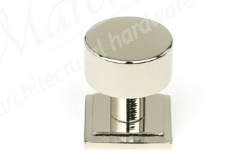 25mm Kelso Cabinet Knob (Square) - Polished Nickel