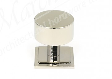 32mm Kelso Cabinet Knob (Square) - Polished Nickel