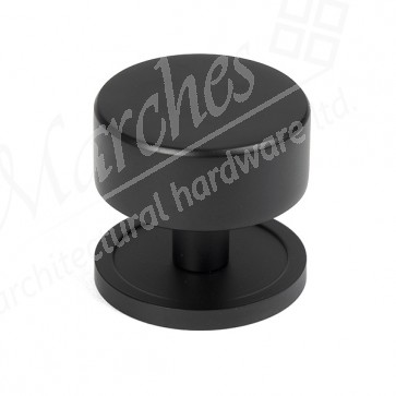 38mm Kelso Cabinet Knob (Plain) - Matt Black