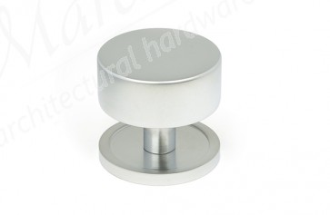 38mm Kelso Cabinet Knob (Plain) - Satin Chrome