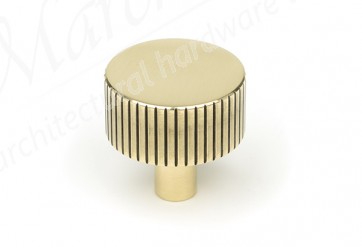 32mm Judd Cabinet Knob (No rose) - Aged Brass