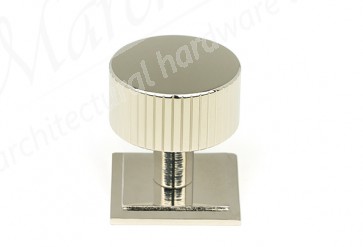 32mm Judd Cabinet Knob (Square) - Polished Nickel