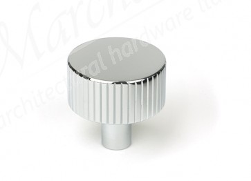 32mm Judd Cabinet Knob (No rose) - Polished Chrome