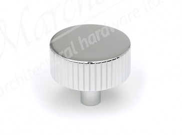 38mm Judd Cabinet Knob (No rose) - Polished Chrome