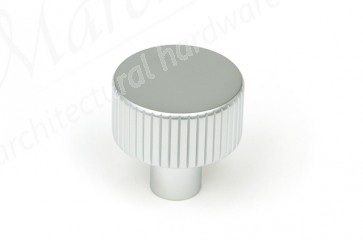 25mm Judd Cabinet Knob (Plain) - Satin Chrome