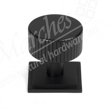 32mm Judd Cabinet Knob (Square) - Matt Black