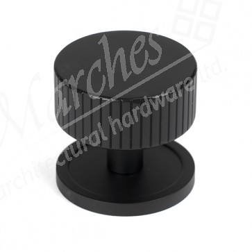 38mm Judd Cabinet Knob (Plain) - Matt Black