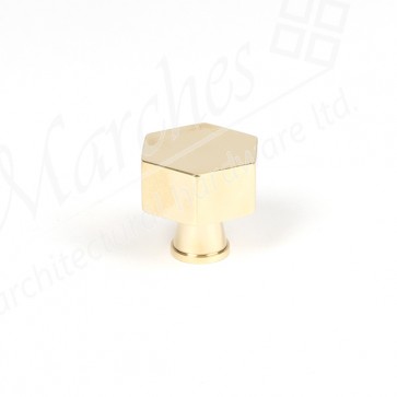 32mm Kahlo Cabinet Knob - Polished Brass