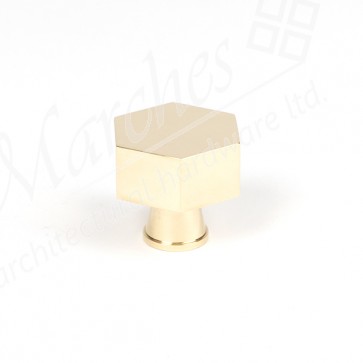 38mm Kahlo Cabinet Knob - Polished Brass