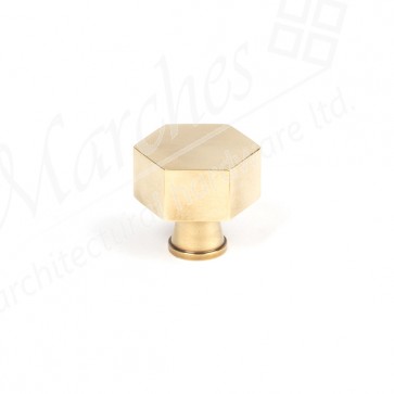 32mm Kahlo Cabinet Knob - Aged Brass