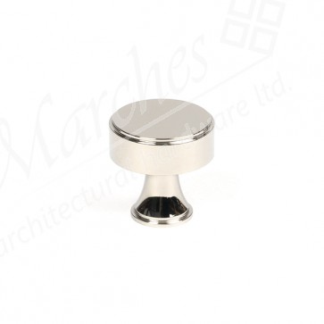 25mm Scully Cabinet Knob - Polished Nickel