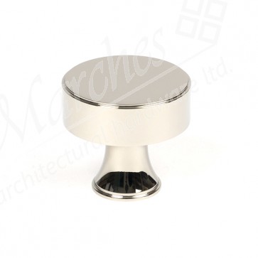 38mm Scully Cabinet Knob - Polished Nickel