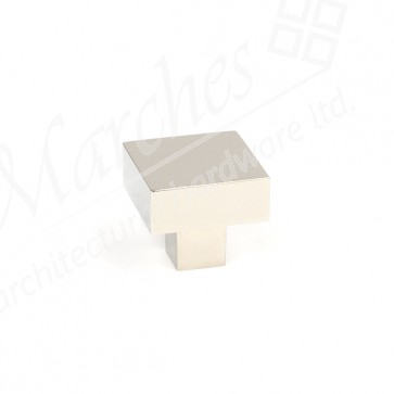 30mm Albers Cabinet Knob - Polished Nickel