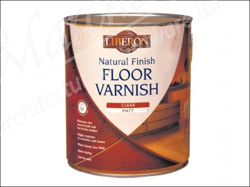 Natural Finish Floor Varnish Clear Matt 2.5 Litre