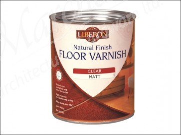 Natural Finish Floor Varnish Clear Satin 2.5 Litre