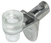 Glass Shelf Support - Nickel plated (100)