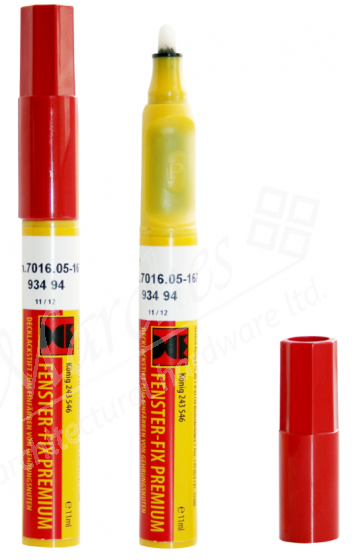 Colour Lacquer Pen For UPVC Windows - Mahogany