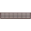 Vent Grill Brown 400x83mm