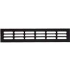 Vent Grill Silver 300x60mm