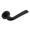 Insignia Lanza Lever On Rose - Matt Black (Zinc)