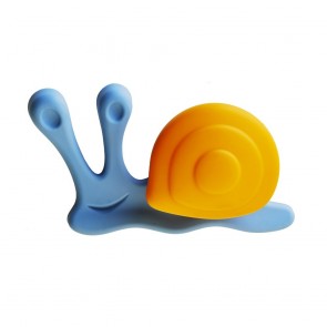 Carlisle - Cebi Joy Snail Knob - Blue & Orange