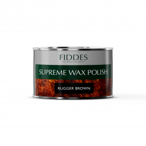 Fiddes Supreme Wax Polish 400ml - Rugger Brown